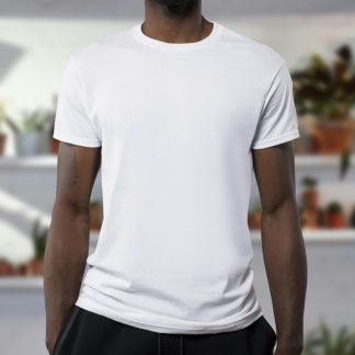 Sharonmurdter Men's Classic Crew Neck T-Shirt — Soft Cotton Everyday Tee